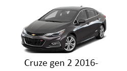 Navigatie android auto Chevrolet Cruze gen 2 2016-