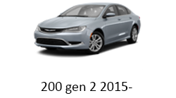 Navigatie android auto Chrysler 200 gen 2 2015-