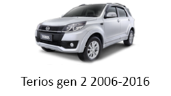 Navigatie android auto Daihatsu Terios gen 2 2006-2016