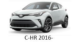 Navigatie android auto Toyota C-HR 2016-