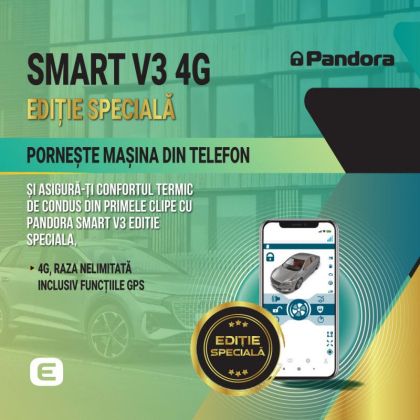 Kit pornire motor  Land Rover Range Rover Evoque gen 2 2018-, aplicatie telefon 4G, GPS (montaj inclus) - Pandora  Smart v3 ES(fara tag)