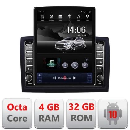 Navigatie Fiat ducato 2006- G-ducato ecran tip TESLA 9.7" cu Android Radio Bluetooth Internet GPS WIFI 4+32GB DSP 4G O v1