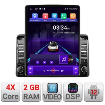 Navigatie DODGE RAM 2019- ecran tip TESLA 9.7" cu Android Radio Bluetooth Internet GPS WIFI 2+32 DSP Quad Core