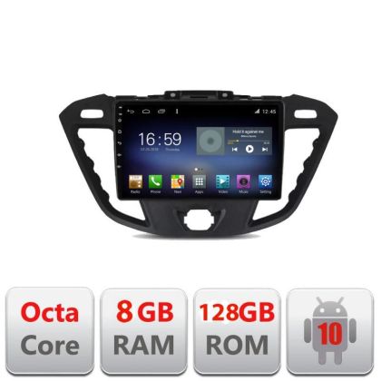 Navigatie Ford Transit F-845 Octa Core cu Android Radio Bluetooth Internet GPS WIFI DSP 8+128GB 4G