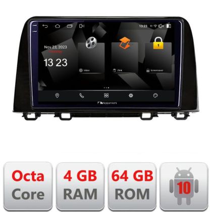 Navigatie Honda CRV 2016-2022 5510-CRV19 Android Octa Core 720p 4+64 DSP 360 camera carplay android auto