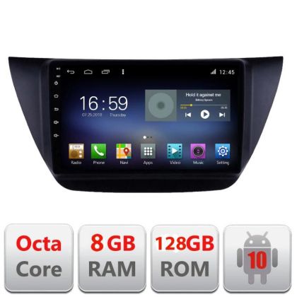 Navigatie Mitubishi Lancer 2001-2007 F-lancer07 Octa Core cu Android Radio Bluetooth Internet GPS WIFI DSP 8+128GB 4G