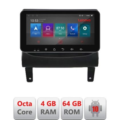 Navigatie Opel Meriva 2010-2017 Android radio gps internet Octa Core 4+64 LTE ecran de 10.33' wide KIT-meriva+EDT-E511-pro