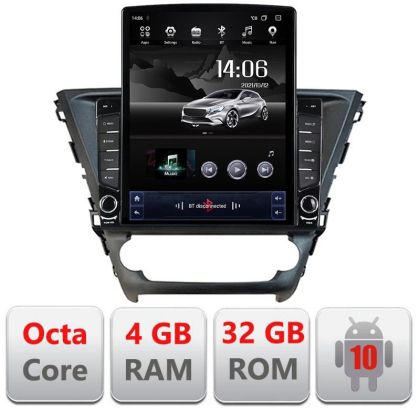 Navigatie Toyota Avensis 2015-2019 Android radio gps internet Octa Core 4+64 LTE Kit-avensis-15+EDT-E709