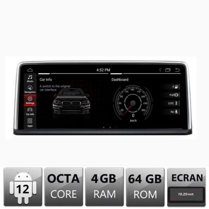 Navigatie BMW X1 F48 2014-2016 cu ecran NBT Android ecran 10.25" 4+64 4G BT