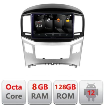 Navigatie HHyundai H1 Starex 2016- 5960Pro-H1 Android Octa Core Qualcomm 2K Qled 8+128 DTS DSP 360 4G Optical