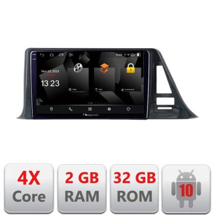 Navigatie Toyota CH-R low 5230-CH-R-A Android Ecran 720P Quad Core 2+32 carplay android auto