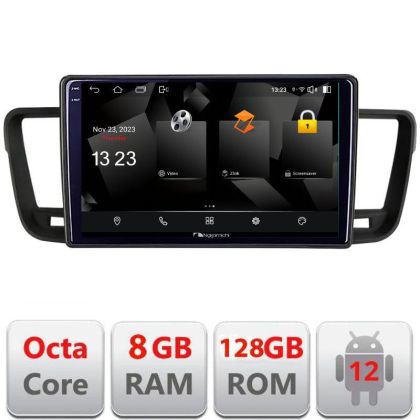 Navigatie Peugeot 508 5960Pro-5637 Android Octa Core Qualcomm 2K Qled 8+128 DTS DSP 360 4G Optical