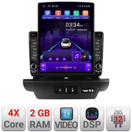 Navigatie Kia Ceed 2018-2020 Android radio gps internet quad core 2+32 ecran vertical 9.7" KIT-ceed18+EDT-E708