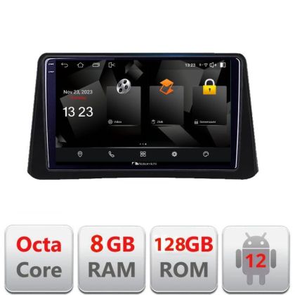 Navigatie Opel Mokka 2012-2016 5960Pro-MOKKA1 Android Octa Core Qualcomm 2K Qled 8+128 DTS DSP 360 4G Optical