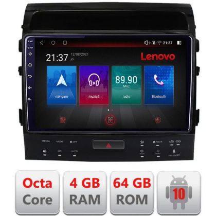 Navigatie Toyota Landcruiser 200 V8 2007-2015 cu navi si 360 Android radio gps internet Octa Core 4+64 LTE KIT-381-360+EDT-E509-PRO