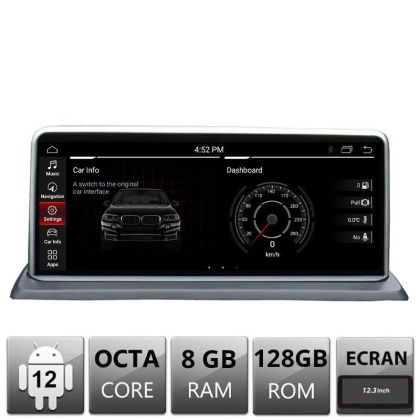 Navigatie dedicata Edotec BMW Seria 7 E65 masini cu CCCAndroid ecran 12.3" 8+128 4G BT