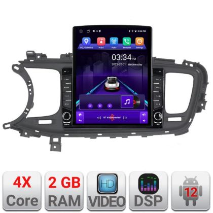 Navigatie Kia Optima 2014-2015 Android radio gps internet quad core 2+32 ecran vertical 9.7" Kit-091-v2+EDT-E708