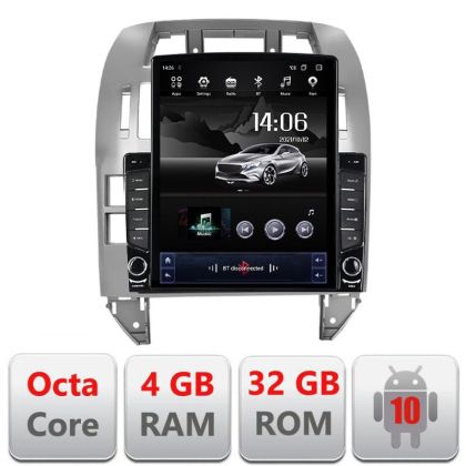 Navigatie VW Polo 2004-2011 Android radio gps internet Octa Core 4+64 LTE Kit-polo+EDT-E709