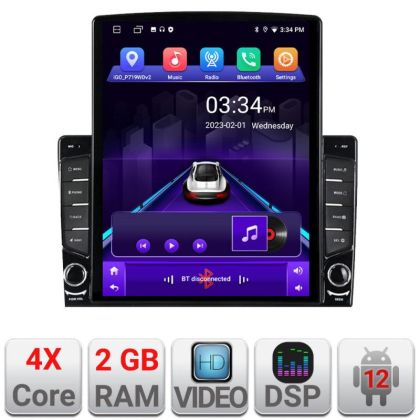 Navigatie Mazda CX-9 Android radio gps internet quad core 2+32 ecran vertical 9.7" KIT-CX-9+EDT-E708