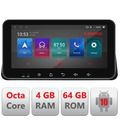 Navigatie Nissan Micra intre anii 2014-2019 Android radio gps internet octa core 4+64 ecran 10.33"