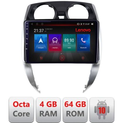 Navigatie Nisan Note 2012-2019 Android radio gps internet Octa Core 4+64 LTE KIT-note-2012+EDT-E510-PRO