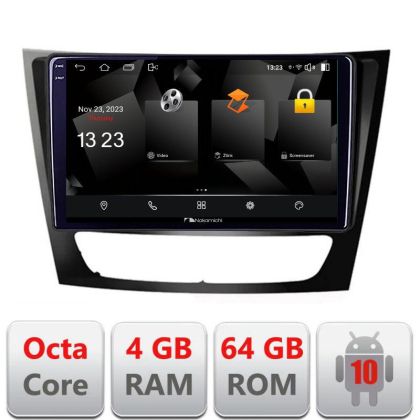 Navigatie Mercedes W211 W219 5510-090 Android Octa Core 720p 4+64 DSP 360 camera carplay android auto