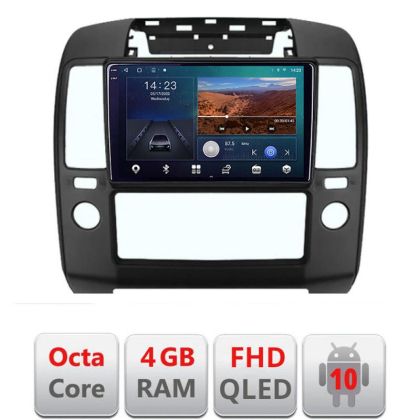 Navigatie Nissan Navara Pathfinder 2005-2010 B-NAV5 Android Ecran QLED octa core 4+64 carplay android auto KIT-nav5+EDT-E309V3