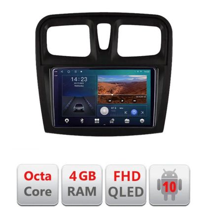 Navigatie Dacia Sandero 2012-2020 var B Android radio gps internet Octa core 4+64 kit-sandero-variantb+EDT-E309V3