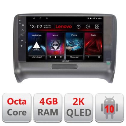 Navigatie Audi TT 2004-2011 L-078, Octacore, 4Gb RAM, 64Gb Hdd, 4G, QLED 2K, DSP, Carplay, Bluetooth