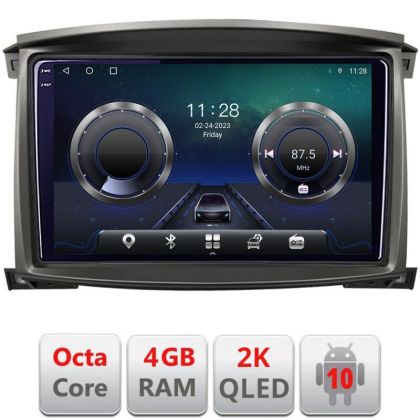 Navigatie Toyota Land Cruiser L100 2002-2006 Android ecran Qled 2K Octa core 4+32 KIT-L105-automatic+EDT-E410-2K