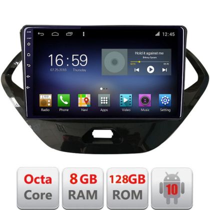 Navigatie Ford KA 2015-2020 Android radio gps internet Octa Core 8+128 LTE KIT-ka+EDT-E609