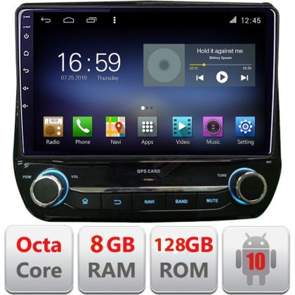 Navigatie dedicata Lenovo Ford Fiesta 2020-  Android radio gps internet Octa Core 4+64 LTE Kit-fiesta-2020+EDT-E609