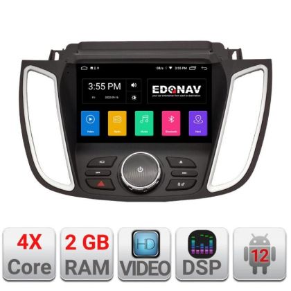 Navigatie Ford Kuga 2015-2020 SYNC2 si SYNC3  2+32 GB Android Waze USB Navigatie Internet Youtube Radio Kit-kuga+EDT-E