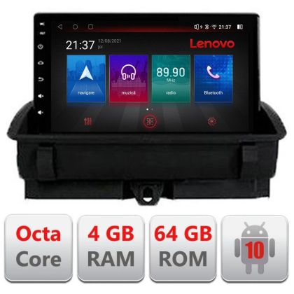 Navigatie Audi Q3 2011-2018 Android radio gps internet Octa Core 4+64GB LTE Kit-q3+EDT-E509-PRO