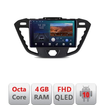 Navigatie Ford Transit Quad Core B-845 Android Ecran QLED octa core 4+64 carplay android auto KIT-845+EDT-E309V3