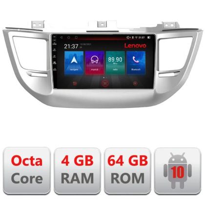 Navigatie HHyundai Tucson E-546 Octa Core cu Android Radio Bluetooth Internet GPS WIFI DSP 4+64GB 4G