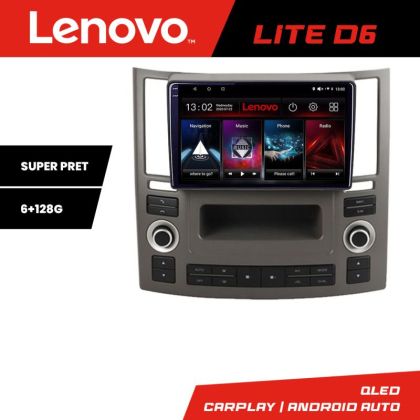 Navigatie Hyundai Genesis 8 core 6+128 GB Quad Core Android Waze USB Navigatie Internet Youtube Radio Lenovo