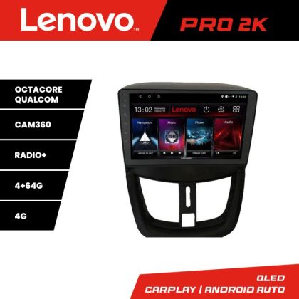 Navigatie Toyota Prius 2002-2010 Lenovo Kit-PRIUS 8 core QLED 2K 4+64 360 Android Waze USB Navigatie Internet Youtube Radio