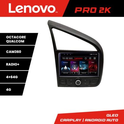 Navigatie Ford Ranger Mazda BT50 2007-2012 Lenovo Kit-RANGER 8 core QLED 2K 4+64 360 Android Waze USB Navigatie Internet Youtube Radio