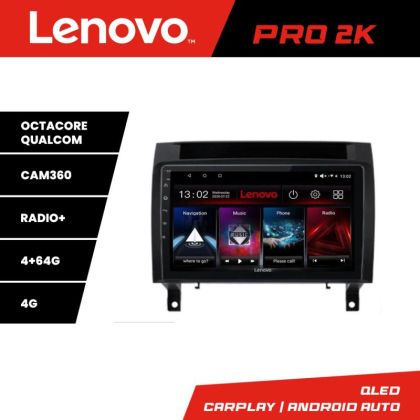 Navigatie Smart For Two 2010-2015 Lenovo Kit-Smart10 8 core QLED 2K 4+64 360 Android Waze USB Navigatie Internet Youtube Radio