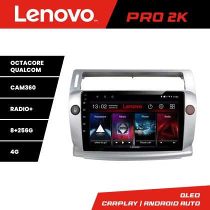 Navigatie Kia Optima 2011-2013 Lenovo Kit-091 8 core QLED 2K 8+256 360 Android Waze USB Navigatie Internet Youtube Radio