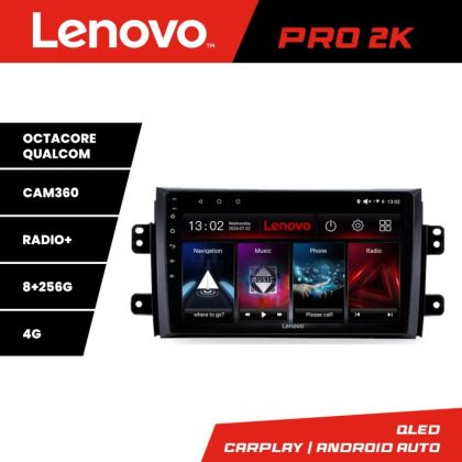 Navigatie Honda Civic 2012-2015 Lenovo Kit-132 8 core QLED 2K 8+256 360 Android Waze USB Navigatie Internet Youtube Radio