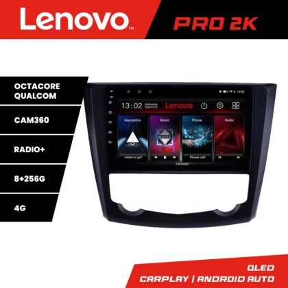 Navigatie Renault Kadjar Lenovo Kit-9030 8 core QLED 2K 8+256 360 Android Waze USB Navigatie Internet Youtube Radio