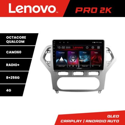 Navigatie Ford Mondeo 2006-2010 Lenovo Kit-MONDEO-AC 8 core QLED 2K 8+256 360 Android Waze USB Navigatie Internet Youtube Radio