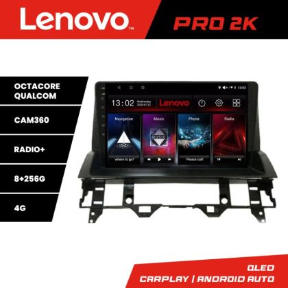 Navigatie Nissan Navara 2006-2014 Lenovo Kit-NAVARA 8 core QLED 2K 8+256 360 Android Waze USB Navigatie Internet Youtube Radio