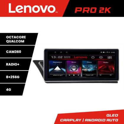 Navigatie Audi Q5 2008-2016 NON-MMI Lenovo Kit-Q5 8 core QLED 2K 8+256 360 Android Waze USB Navigatie Internet Youtube Radio