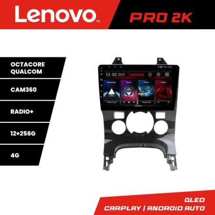 Navigatie Suzuki S-Cross Quad Core Lenovo Kit-337 8 core QLED 2K 12+256 360 Android Waze USB Navigatie Internet Youtube Radio