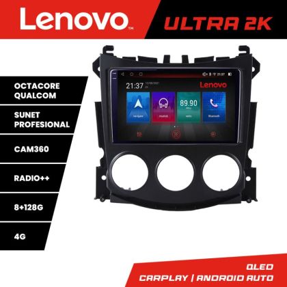 Navigatie Nissan 370Z 2008-2012 Octacore, 8 Gb RAM, 128 Gb Hdd, 4G, Qled 2K, DSP, Carplay AA, 360,Bluetooth