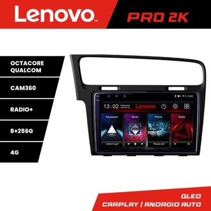 Navigatie VW Golf 7 Lenovo Kit-491 8 core QLED 2K 8+256 360 Android Waze USB Navigatie Internet Youtube Radio