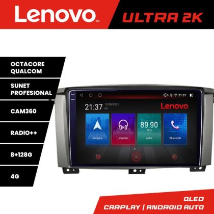 Navigatie Toyota Land Cruiser L100 2002-2006 Octacore, 8 Gb RAM, 128 Gb Hdd, 4G, Qled 2K, DSP, Carplay AA, 360,Bluetooth